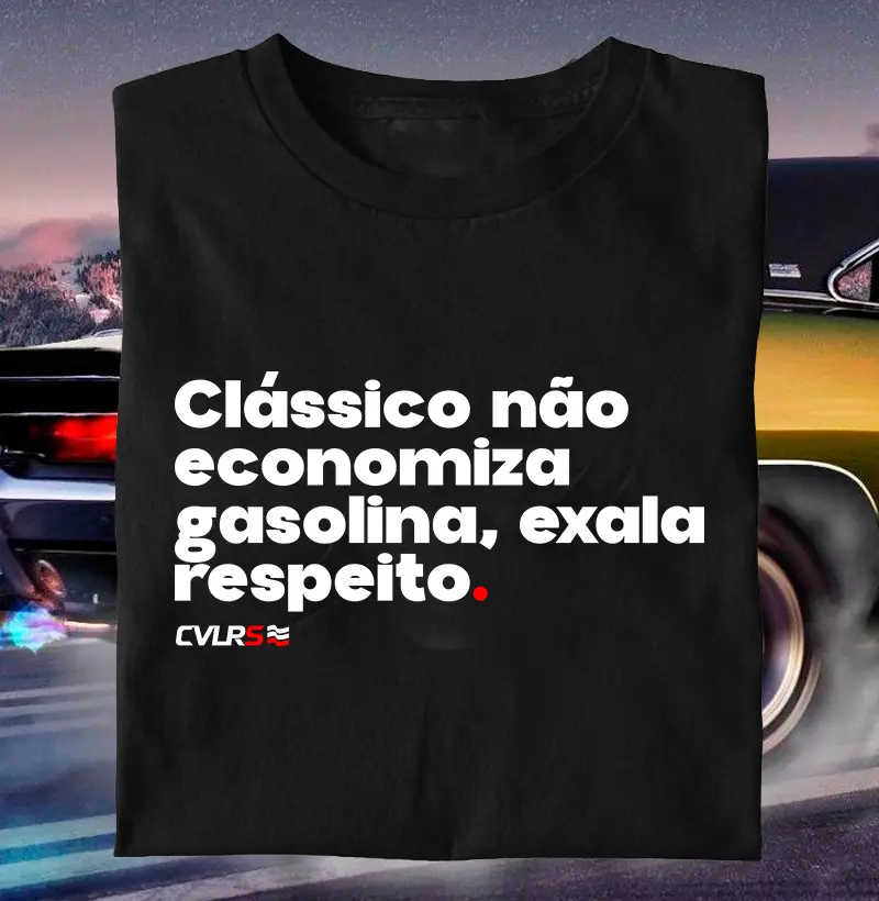 Clássico não economiza gasolina...