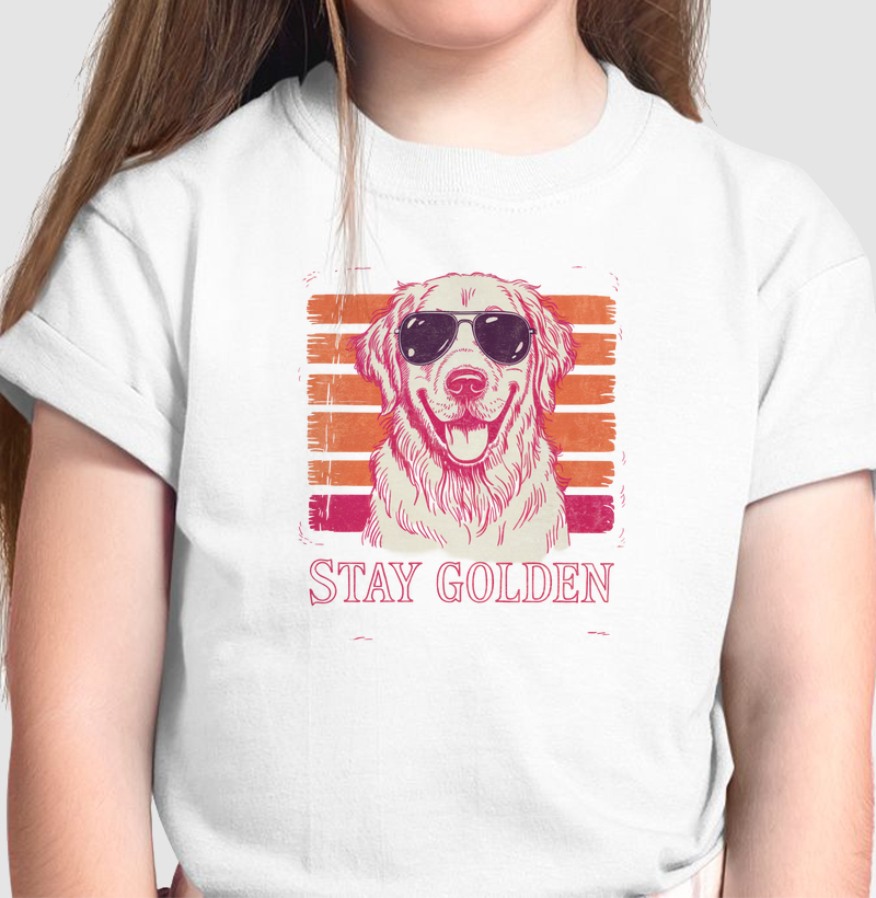 Camiseta Stay Golden