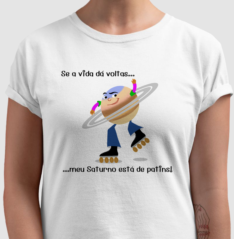 Saturno de patins