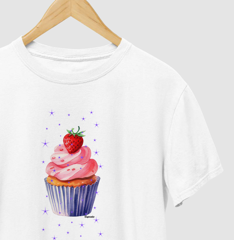 T-shirt cupcake