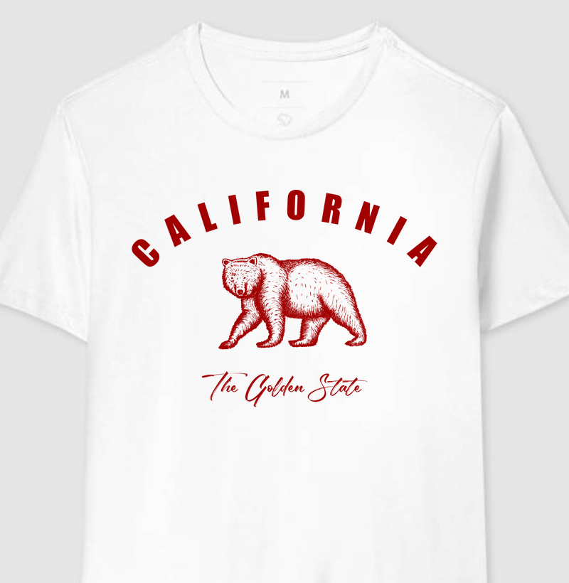 Camiseta California - The Golden State