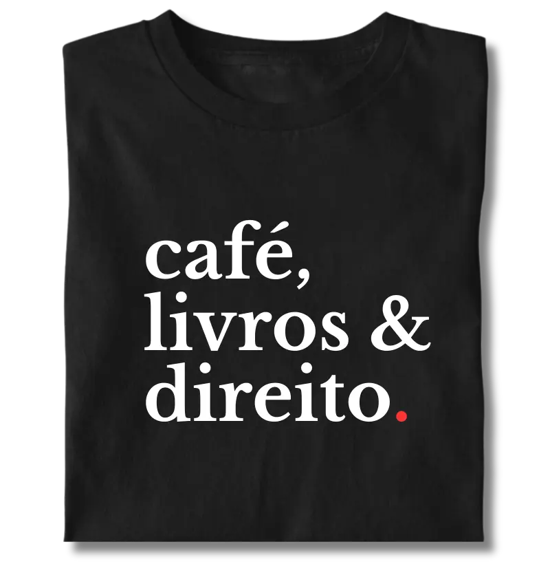 café, livros & direito.