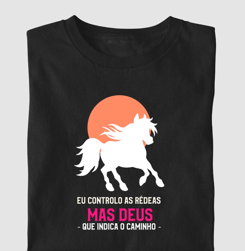 Camiseta Feminina Country Girl Deus que Indica o Caminho 
