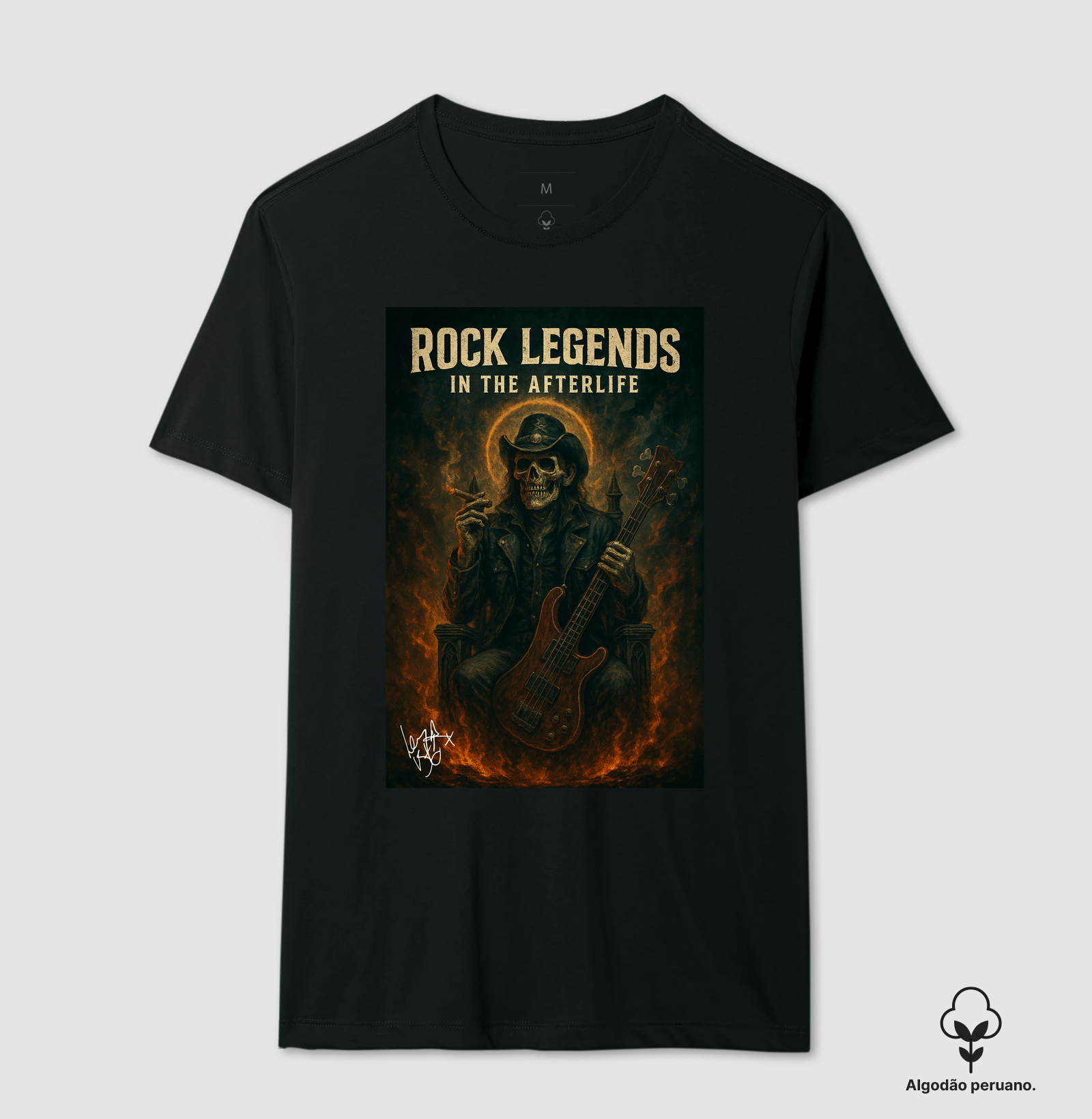 Rock legends in the afterlife - Lemmy Skull