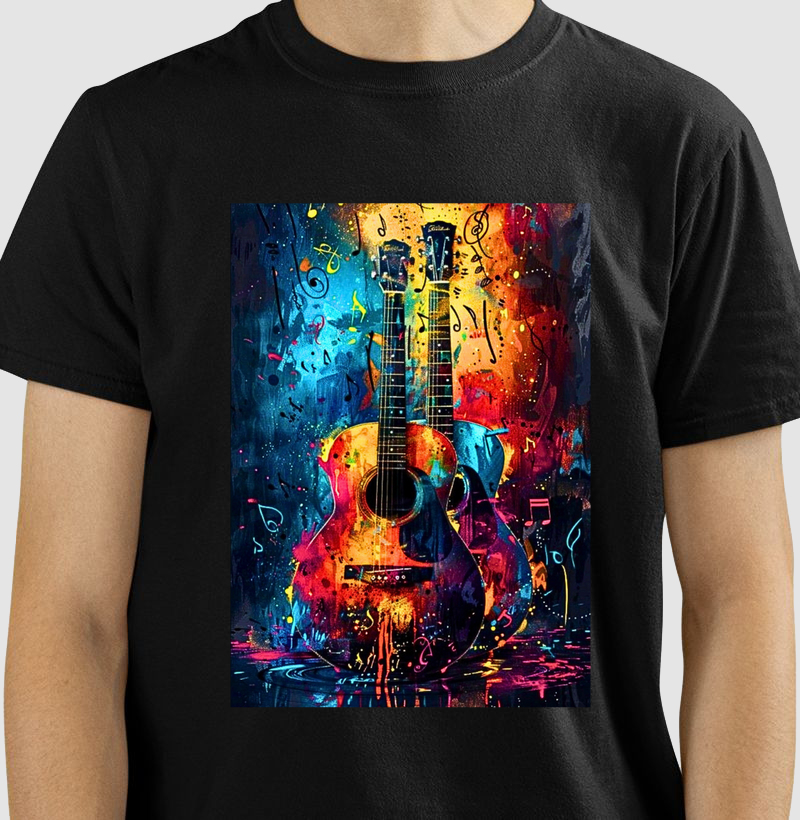 Camiseta violões