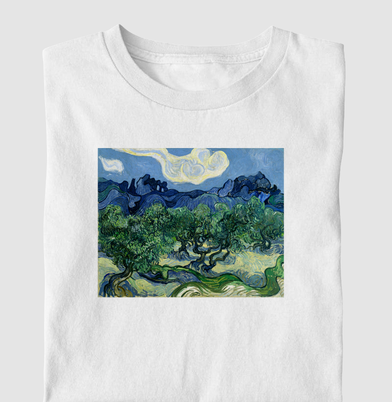 Olive Trees with the Alpilles