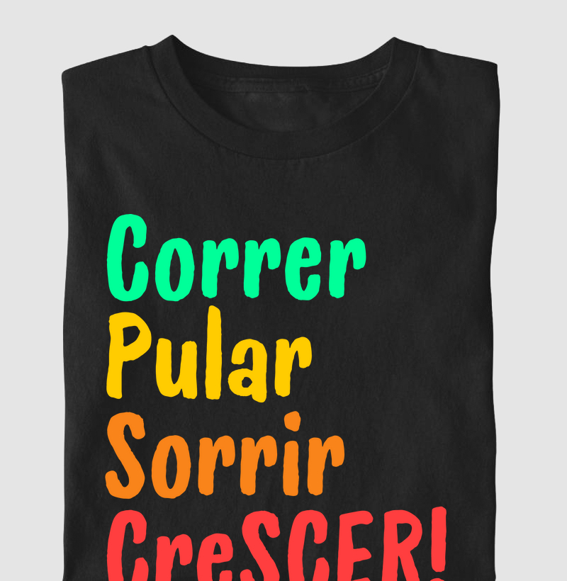 Correr, Pular, Sorrir, Crescer! (infantil)