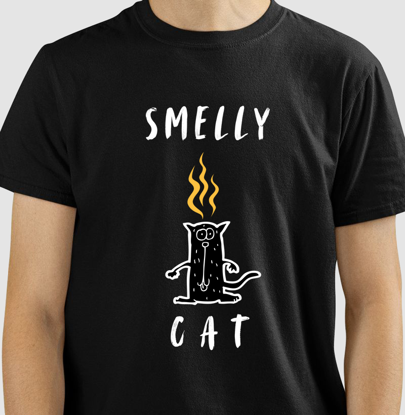 Camiseta Smelly Cat