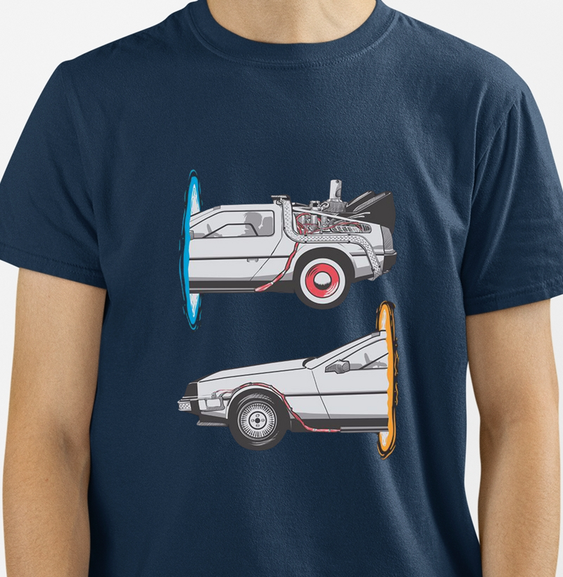 DeLorean Voltando Passado