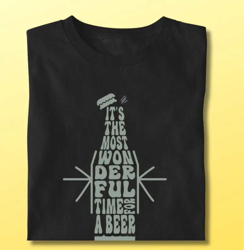 É o momento maravilhoso para uma cerveja