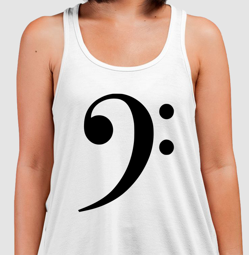 Clave de Fá - Branco & Preto