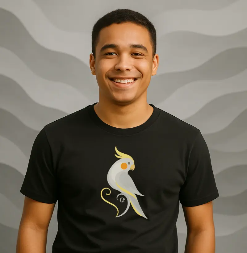 Camiseta Calopsita - Movimento