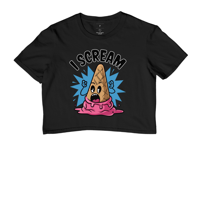 Camiseta I scream, ice cream