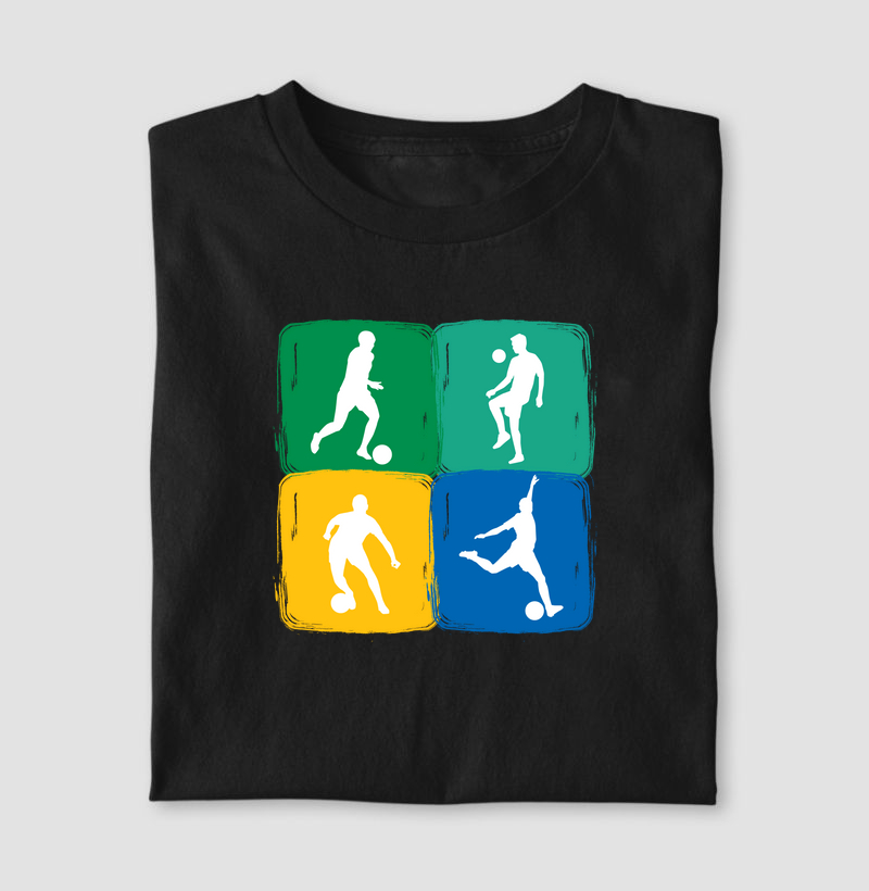 Camisa - Futebol arte cor