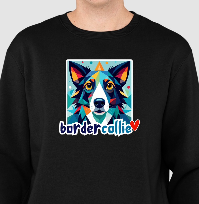 Geometric Border Collie