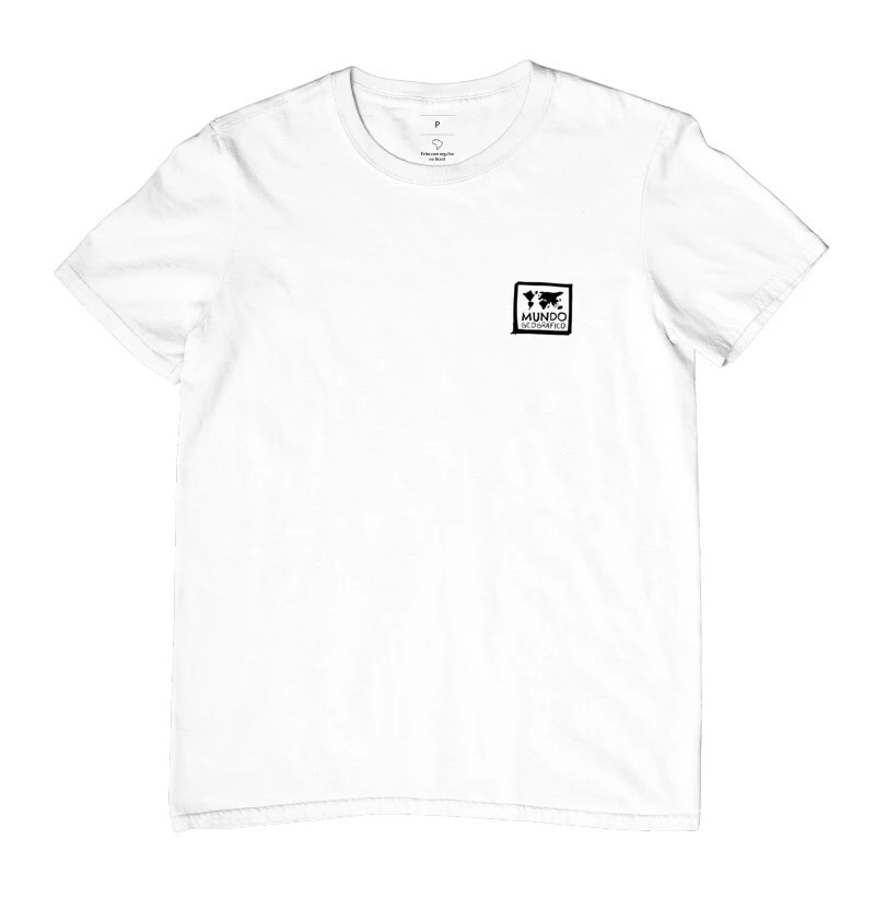 CAMISETA MUNDO GEOGRAFICO MASCULINA
