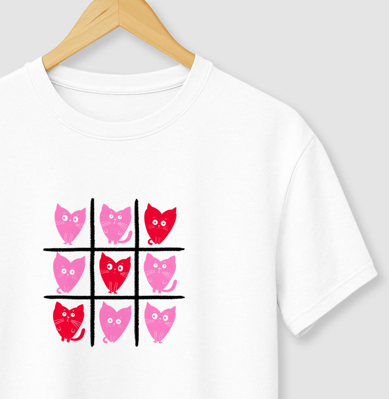 Jogo da Velha Amor Gatíneo