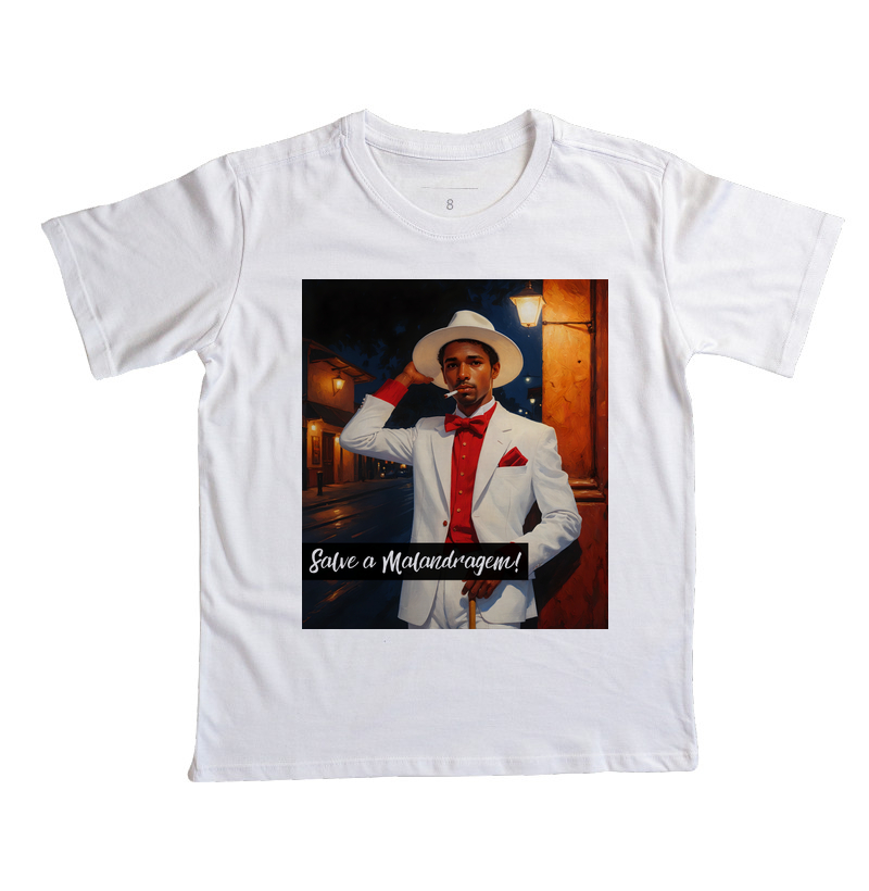 Camiseta Infantil - Malandro - Imagem 3
