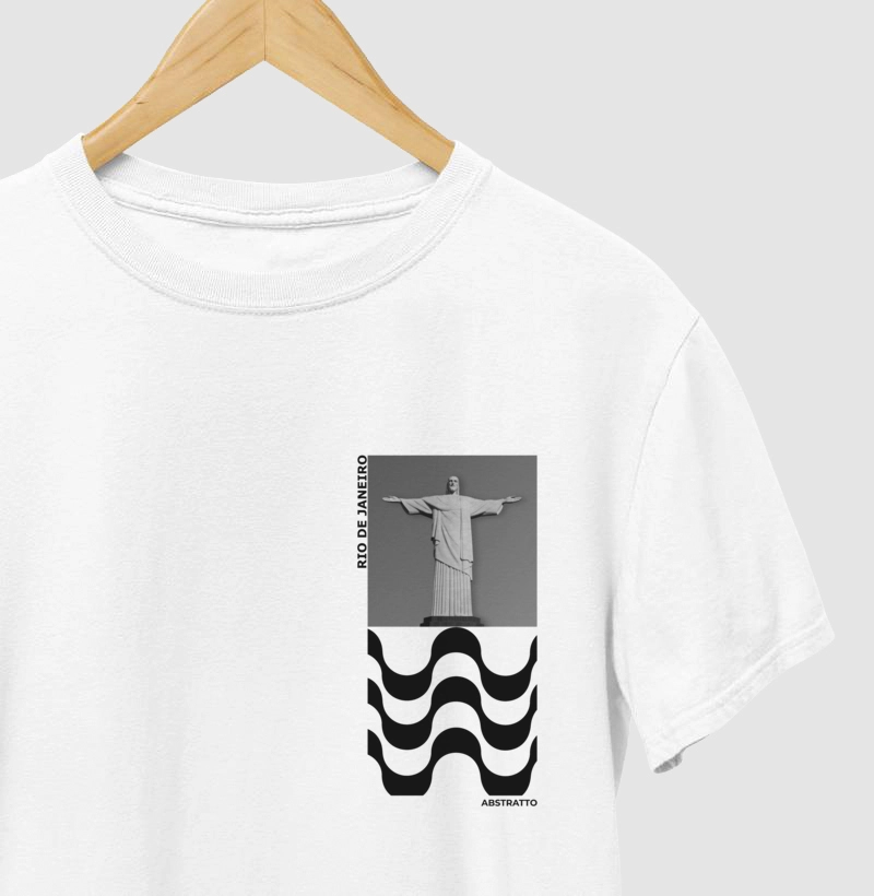 Camiseta Masculina Cristo Redentor RJ