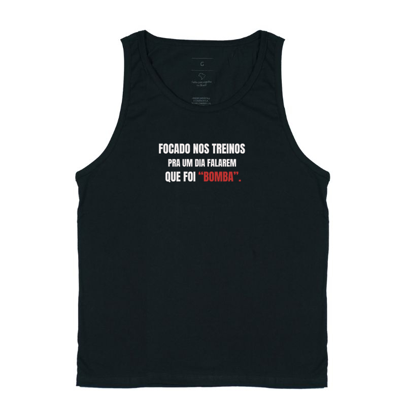 Camiseta Focado nos treinos