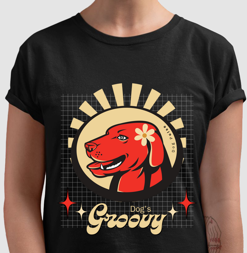 Camiseta Dog Pulse – Dog’s Groove