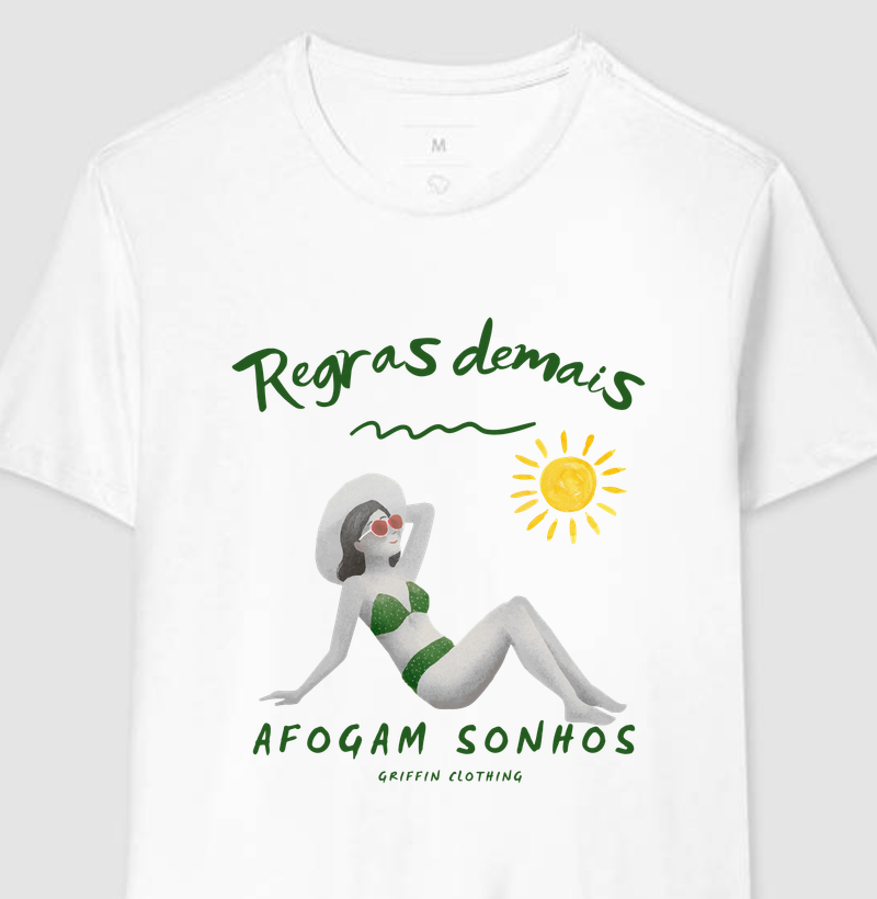 CAMISETA FEMININA REGRAS