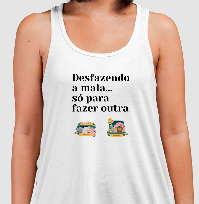 Desfazendo a mala... só para fazer outra
