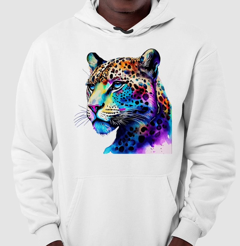  Leopardo colorido