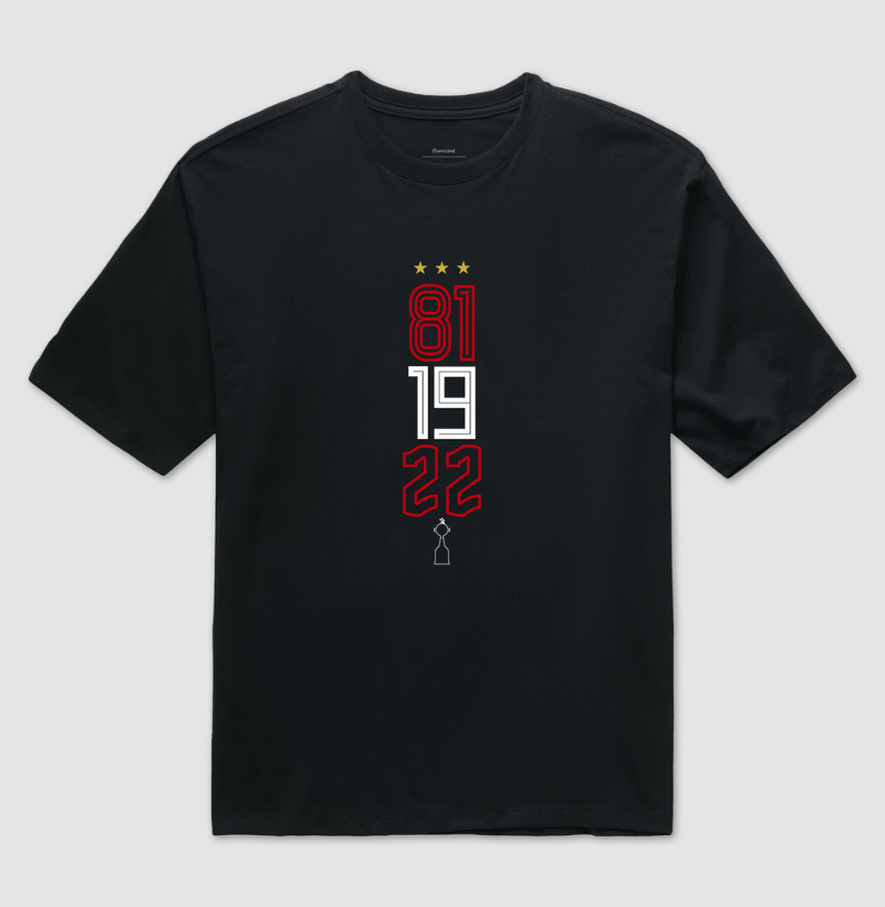 Camiseta Oversized Anos Eternos