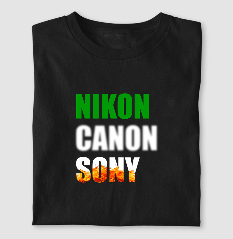 Nikon, Canon & Sony