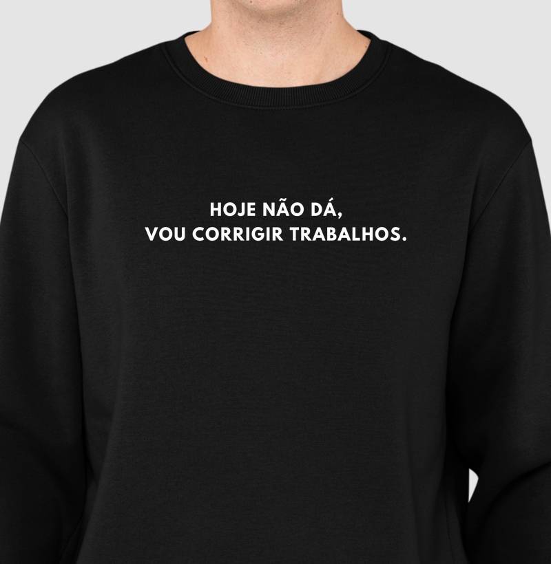 Vou corrigir trabalhos