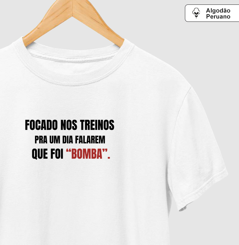 Camiseta Focado nos treinos