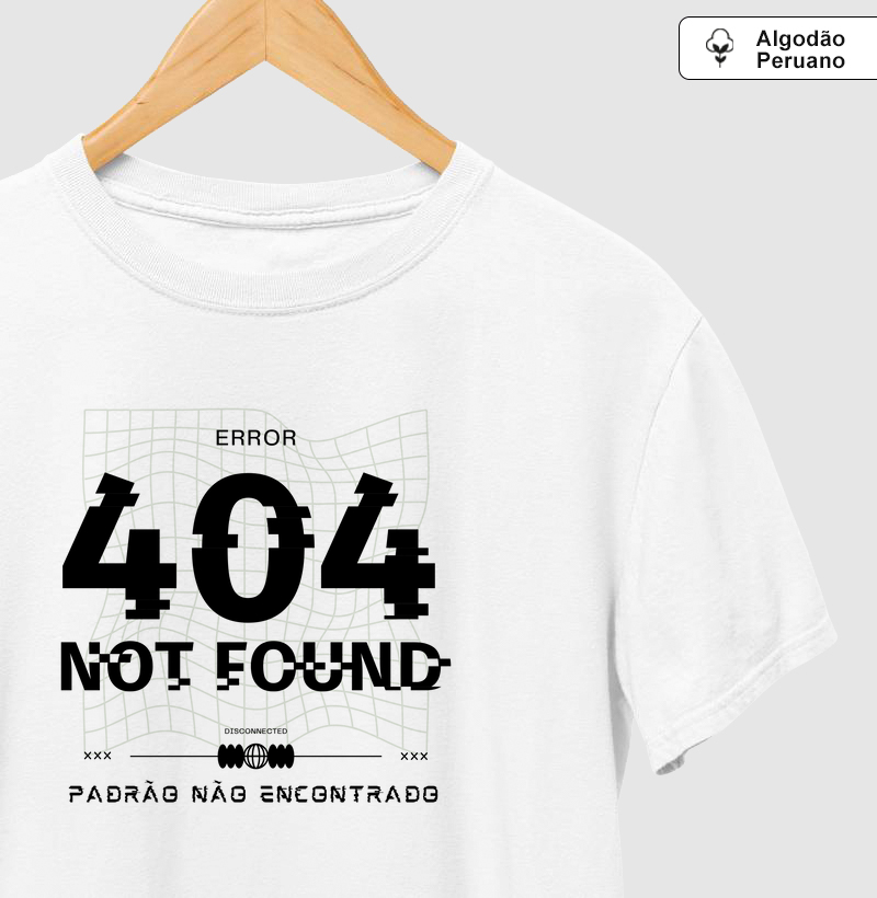 ERROR 404 - PADRÃO NÃO ENCONTRADO