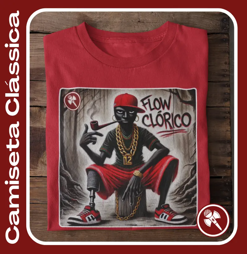 Mano Saci - Coleção Flow Clóricos - Camiseta Clássica