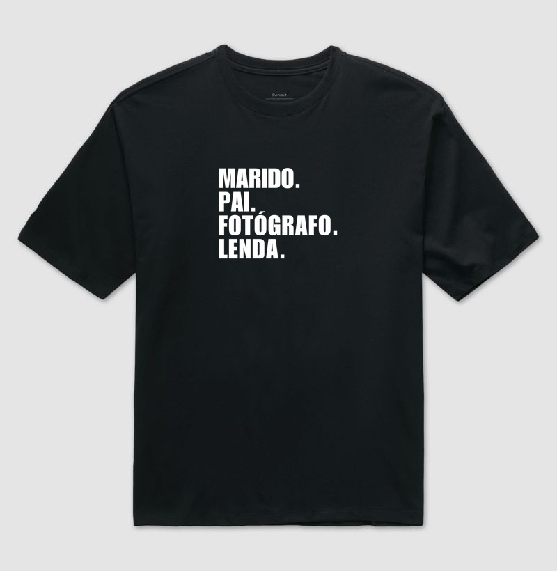 Marido. pai. fotógrafo. lenda.