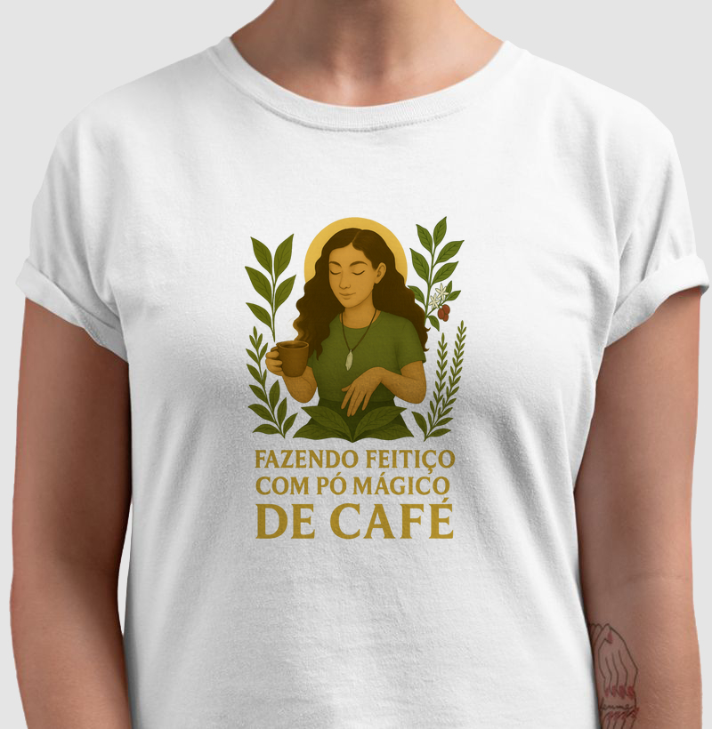 Fazendo Feitiço com Pó Mágico de Café