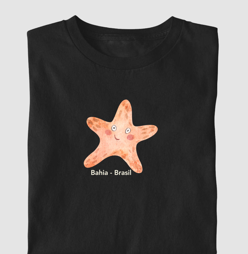 Estrela do Mar Camiseta Infantil