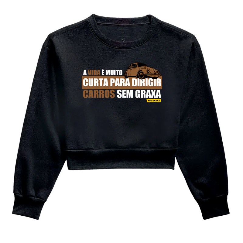 A Vida é Muito Curta Fusca Marrom