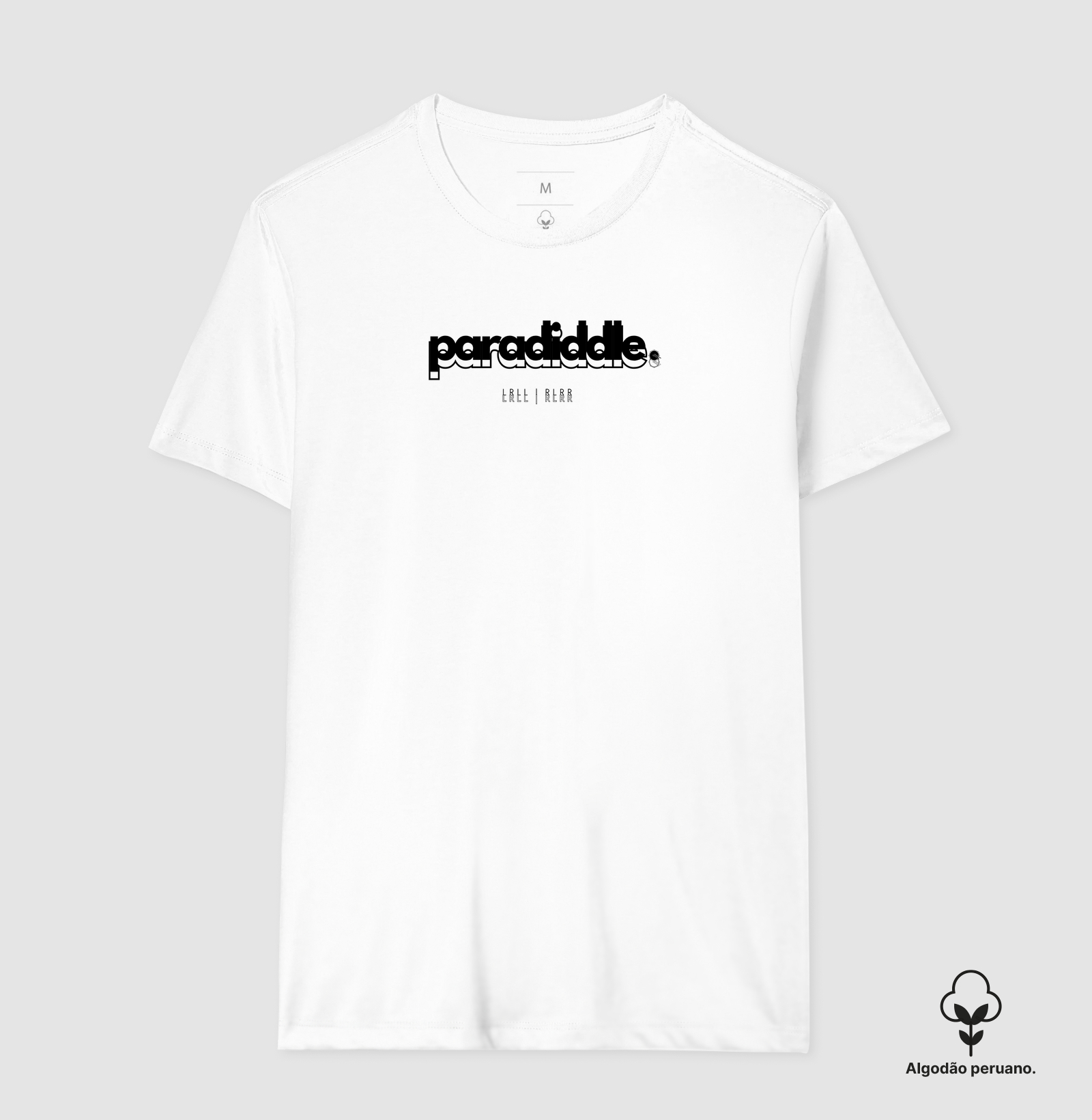 Camiseta Algodão Peruano PARADIDDLE OFF