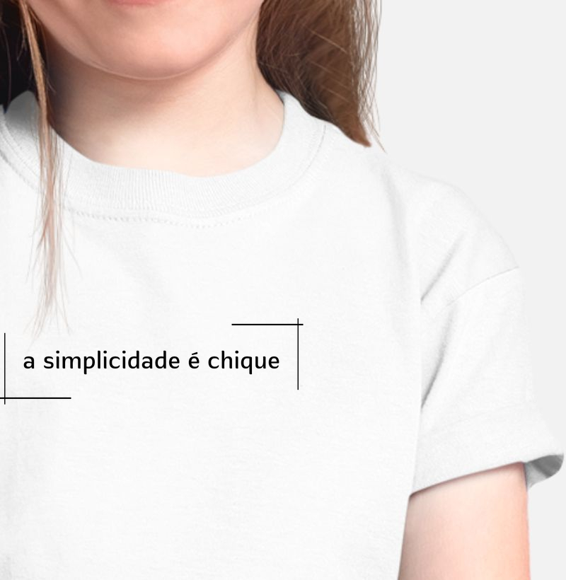 A simplicidade é chique