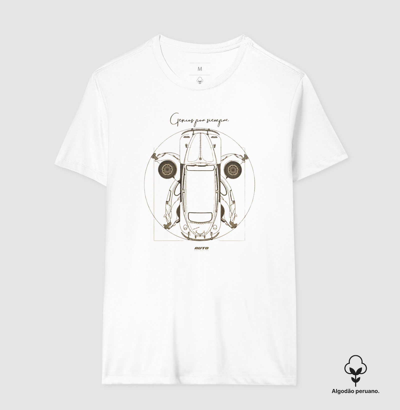 Camiseta Fusca Vitruviano