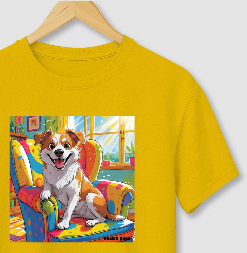 Vira-lata na poltrona