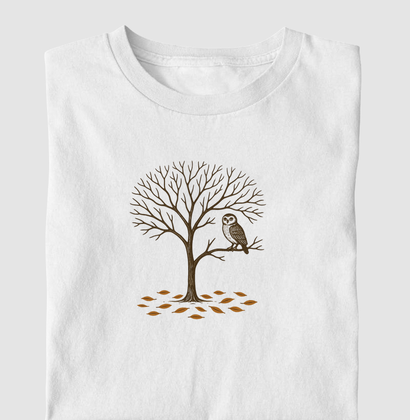 Angico e Coruja Minimalista
