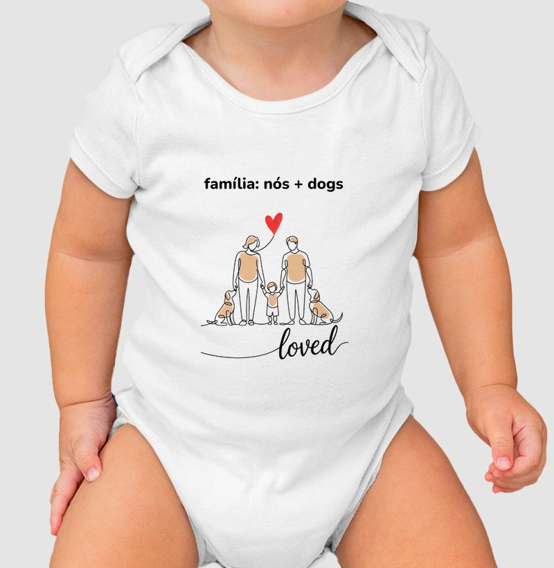 Body Infantil família + dogs