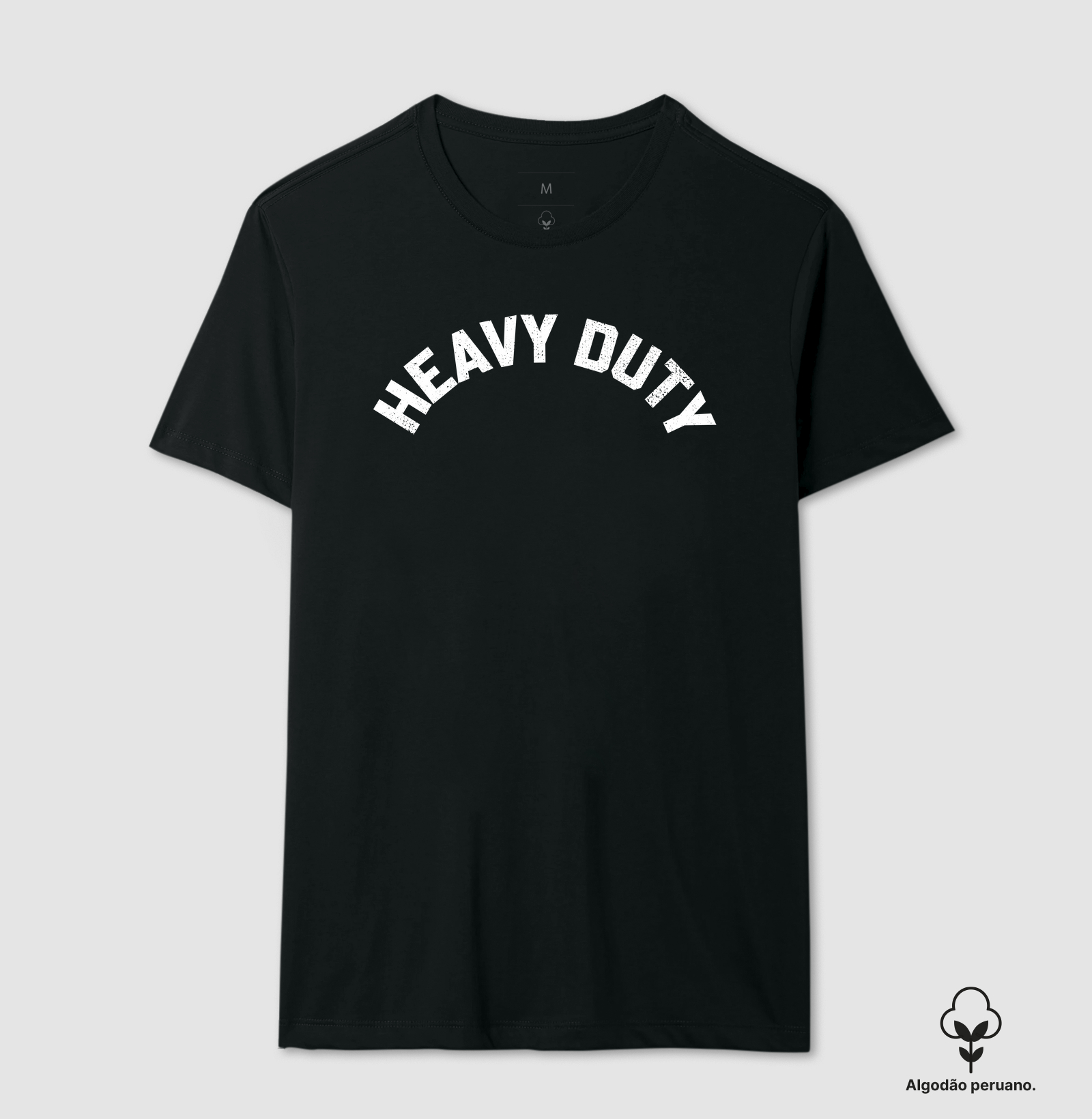 Camiseta Algodão Peruano Heavy Duty