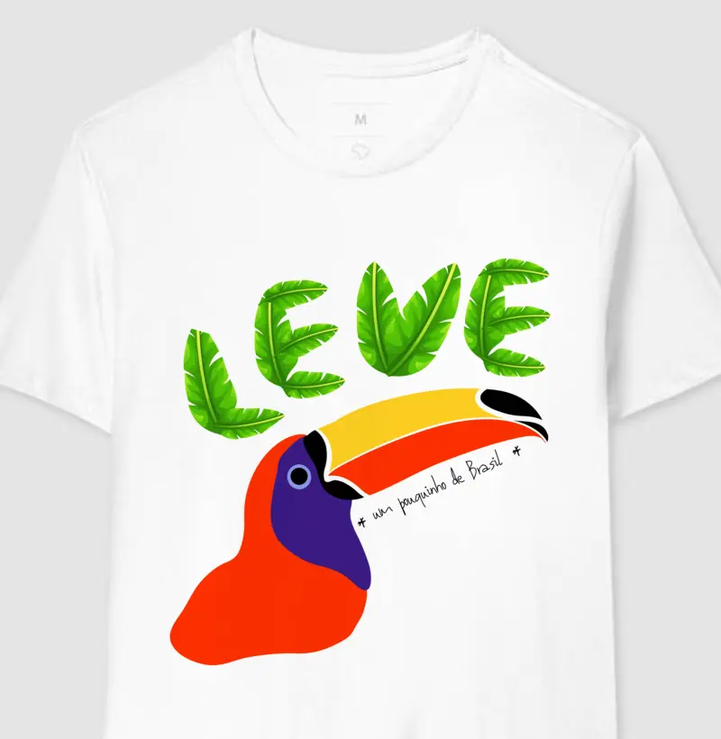 Camiseta Leve Tucano Brasileiro