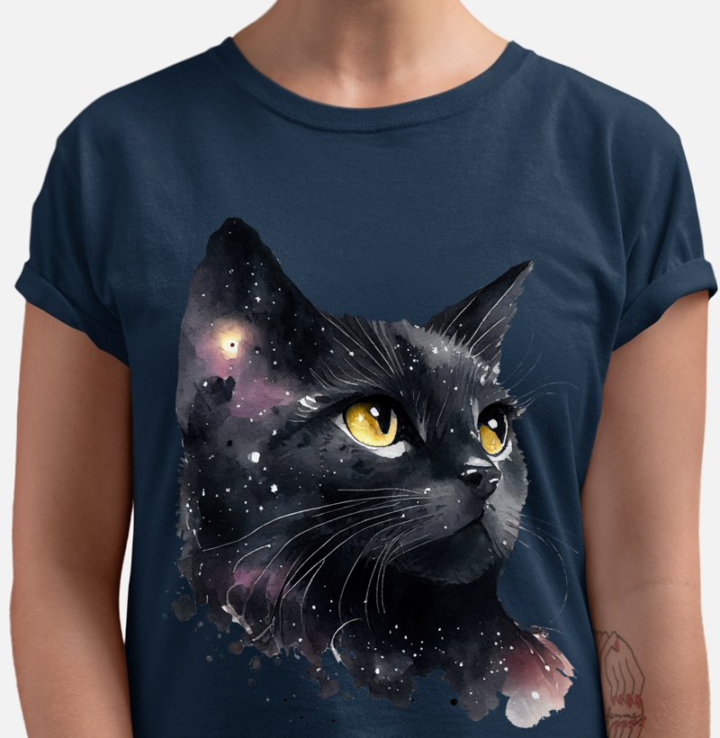 Camiseta Enigma Felino