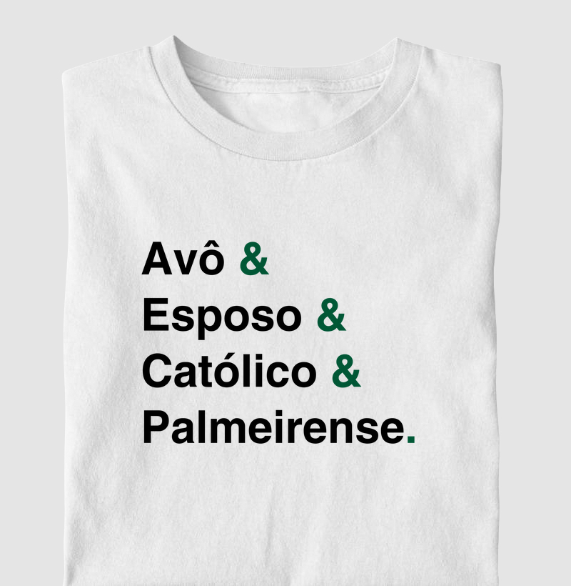 Avô e Esposo e Católico e Palmeirense