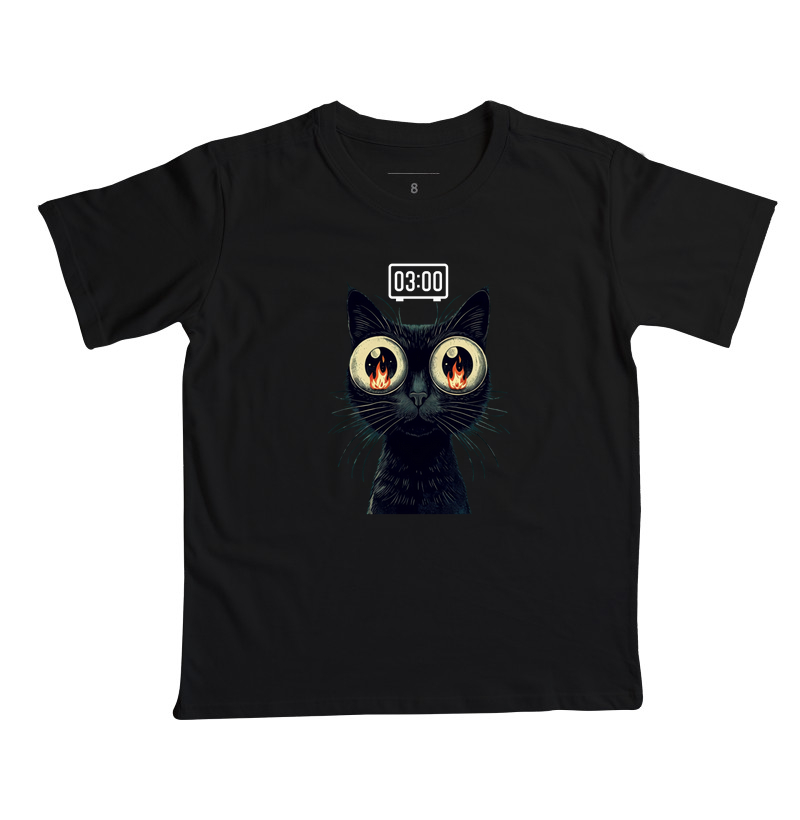BLACK CAT 2 CLOCK