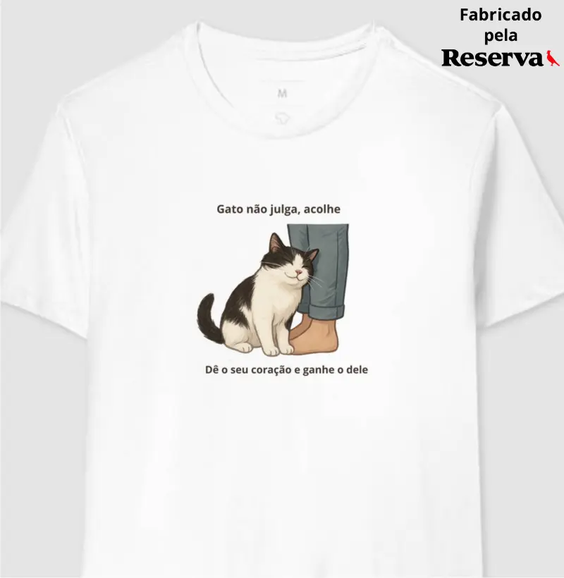 Gato Não Julga - Acolhe